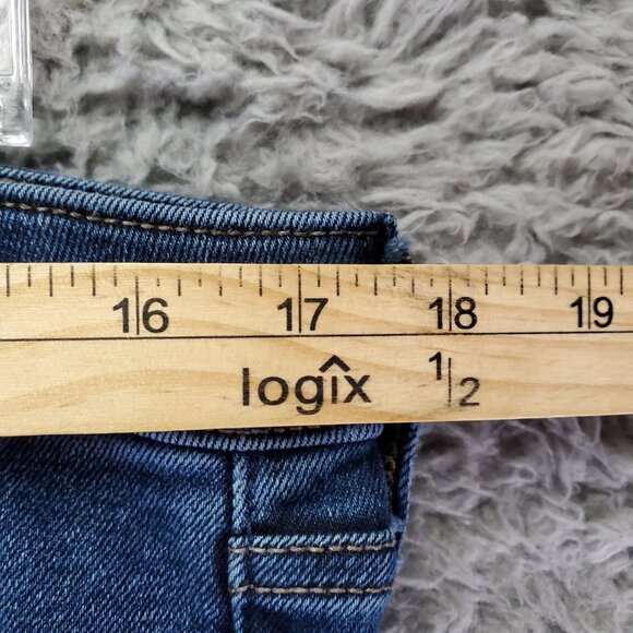 Old Navy Jeans Women’s Size 16 Blue Rockstar Super Skinny Stretch Denim - Picture 4 of 10